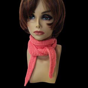 Sophie Scarf Womens Neck Warmer Winter Acrylic Persimmon